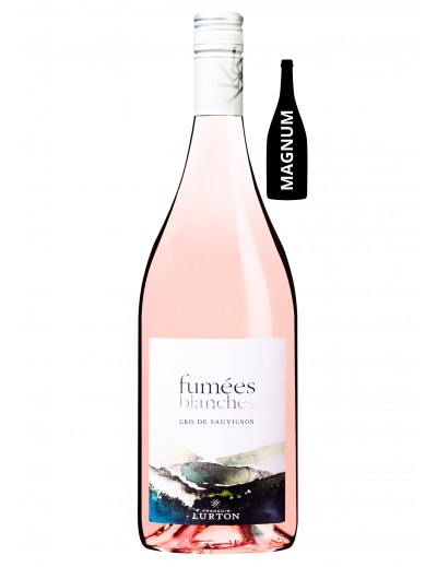 Magnum Les Fumées Blanches Gris de Sauvignon Rosé - Vin De France - 2023